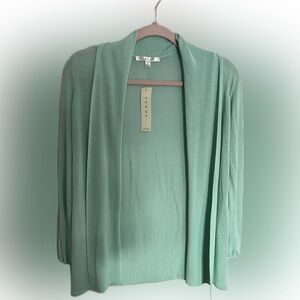 Mint colored Cyrus cardigan